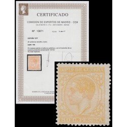 España Spain 189 1877 Alfonso XII MH España Spain 189 1877 Alfonso XII MH