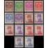 Monaco 154/66 1937-39 15 aniv. del advenimiento del Príncipe Luis II MH