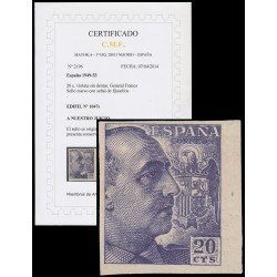 España Spain 1047s 1949-53 General Franco Sin dentar MH España Spain 1047s 1949-53 General Franco Sin dentar MH