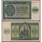 España Billete 100 pesetas 1936 Burgos EBC+