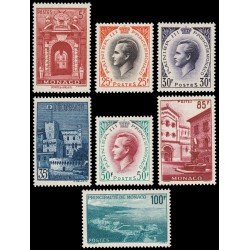 Monaco 503/09 1959 Príncipe Rainiero III Vistas del Principado MNH Monaco 503/09 1959 Príncipe Rainiero III Vistas del Principado MNH