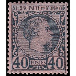 Monaco 7 1885 Príncipe Carlos III MNH Monaco 7 1885 Príncipe Carlos III MNH