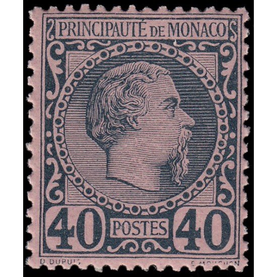 Monaco 7 1885 Príncipe Carlos III MNH Monaco 7 1885 Príncipe Carlos III MNH