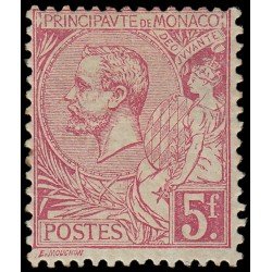 Monaco 21 1891/94 Príncipe Alberto I MH Monaco 21 1891/94 Príncipe Alberto I MH