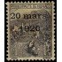 Monaco 42 1920 Boda de la princesa Carlota Sellos de 1919 con sobrecarga MNH