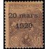 Monaco 41 1920 Boda de la princesa Carlota Sellos de 1919 con sobrecarga MH