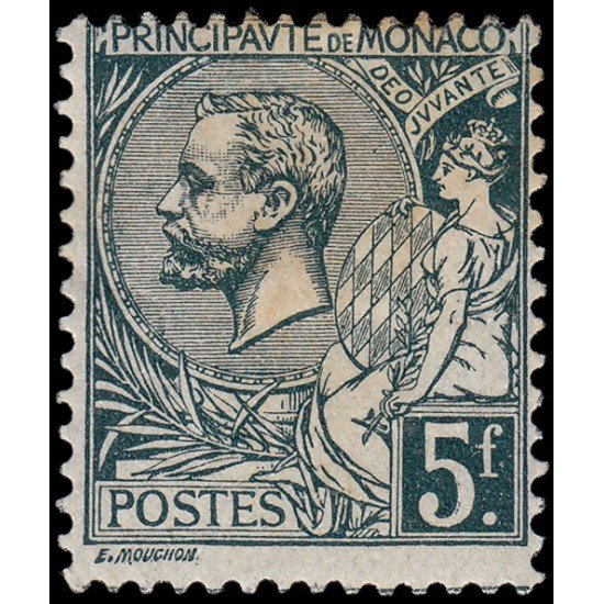 Monaco 46 1920-21 Príncipe Alberto I MH Monaco 46 1920-21 Príncipe Alberto I MH