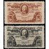 Rusia 340/41 1925 Bicentenario de la Academia de Ciencias de Leningrado MH