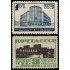 Rusia 455/56 1930-32 Central telegráfica Estación de fuerza hidráulica MH