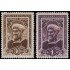 Rusia 850/51 1942 5 Centenario del nacimiento del poeta Alisher Navoi MNH
