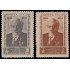 Rusia 943/44 1944 75 aniv. del nacimiento de Serguéi Chaplygin MNH