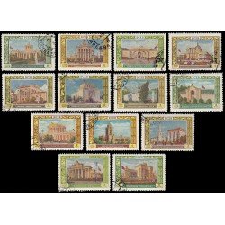 Rusia 1786/98 1956 Exposición agrícola de Moscú Pabellones Matasellos a favor Rusia 1786/98 1956 Exposición agrícola de Moscú Pabellones Matasellos a favor