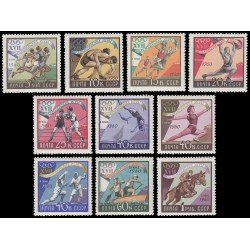 Rusia 2310/19 1960 Juegos olímpicos de Roma MNH Rusia 2310/19 1960 Juegos olímpicos de Roma MNH