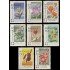 Rusia 2351/58 1960 Flores diversas de Ásia central MNH