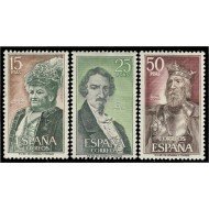 España Spain 2071/73 1972 Personajes Españoles MNH