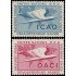 Naciones Unidas New York 31/32 1955 Organización de la aviación civil internacional OACI-ICAO MNH