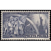 Polonia Poland 399 1938 150 aniv. de la Constitución de los EEUU MNH