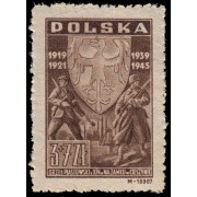 Polonia Poland 465 1946 25 aniv. del levantamiento polonés de la Alta Silesia MNH