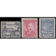 Polonia Poland 551/53 1949 5 aniv. de la Liberación MNH