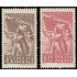 Polonia Poland 634/35 1952 Día internacional de la mujer MNH