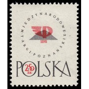 Polonia Poland 934 1958 27 Feria internacional de Poznan MNH