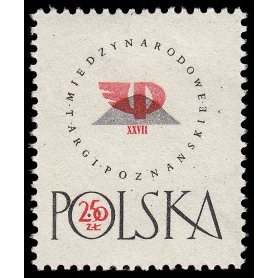 Polonia Poland 934 1958 27 Feria internacional de Poznan MNH Polonia Poland 934 1958 27 Feria internacional de Poznan MNH