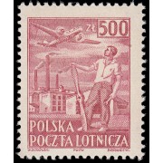 Polonia Poland A 27 1950 Serie corriente Industrias y obrero MNH