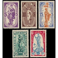 Danzig 230/34 1937 Ayuda de invierno MNH