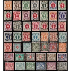 Danzig 73/119 1921-23 El escudo de armas de Danzig MH