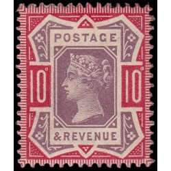Gran Bretaña 102 1887-00 50 aniv. del reinado de la Reina Victoria Edición del Jubileo MH Gran Bretaña 102 1887-00 50 aniv. del reinado de la Reina Victoria Edición del Jubileo MH