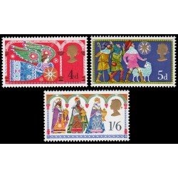 Gran Bretaña 579/81 1969 Navidad MNH Gran Bretaña 579/81 1969 Navidad MNH