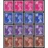 Gran Bretaña 624/39 1971 Serie corriente Emisiones regionales MNH