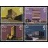 Gran Bretaña 646/49 1971 Arquitectura británica, edificios universitarios modernos MNH