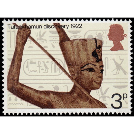 Gran Bretaña 657 1972 50 aniv. del descubrimiento de la tumba de Tutankhamon MNH Gran Bretaña 657 1972 50 aniv. del descubrimiento de la tumba de Tutankhamon MNH