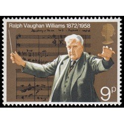Gran Bretaña 659 1972 Centenario del nacimiento del compositor Ralph Vaughan Williams MNH Gran Bretaña 659 1972 Centenario del nacimiento del compositor Ralph Vaughan Williams MNH