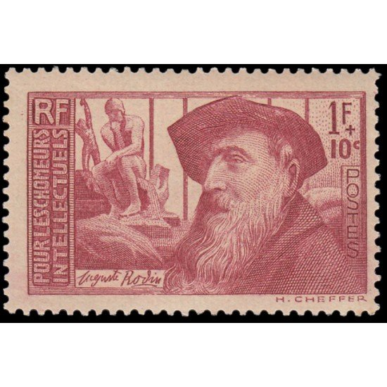 France Francia 384 1938 Pro intelectuales desempledos MNH France Francia 384 1938 Pro intelectuales desempledos MNH