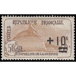France Francia 167 1922 Orphelins En beneficio de huérfanos de guerra MNH France Francia 167 1922 Orphelins En beneficio de huérfanos de guerra MNH