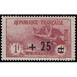 France Francia 168 1922 Orphelins En beneficio de huérfanos de guerra MNH France Francia 168 1922 Orphelins En beneficio de huérfanos de guerra MNH