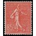 France Francia  204 1924-32 Semeuse Sembradora MNH