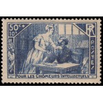 France Francia 307 1935 En beneficio de intelectuales desempleados MNH