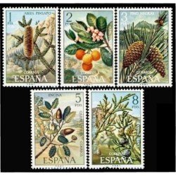 España Spain 2085/89 1972 Flora MNH España Spain 2085/89 1972 Flora MNH
