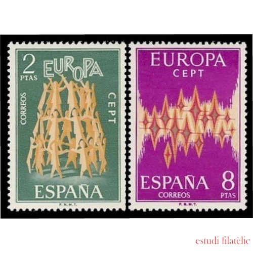 España Spain 2090/91 1972 Europa Cept MNH
