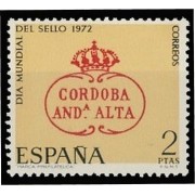 España Spain 2092 1972 Día mundial del Sello MNH