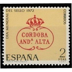 España Spain 2092 1972 Día mundial del Sello MNH España Spain 2092 1972 Día mundial del Sello MNH