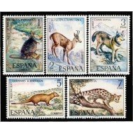 España Spain 2102/06 1972 Fauna Hispánica MNH