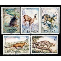 España Spain 2102/06 1972 Fauna Hispánica MNH España Spain 2102/06 1972 Fauna Hispánica MNH