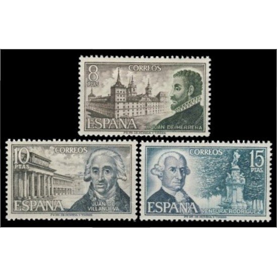 España Spain 2117/19 1973 Personajes españoles MNH