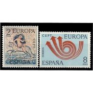 España Spain 2125/26 1973 Europa Cept MNH