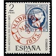 España Spain 2127 1973 Día mundial del Sello MNH