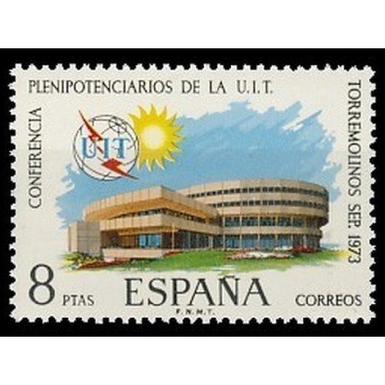 España Spain 2145 1973 Conferencia de Plenipotenciarios de la UIT MNH España Spain 2145 1973 Conferencia de Plenipotenciarios de la UIT MNH